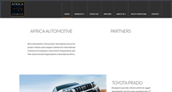 Desktop Screenshot of africaautomotive.dk